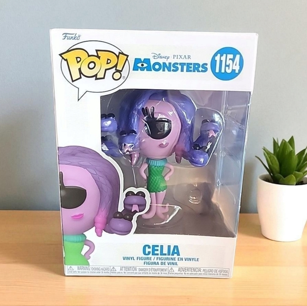 Funko Pop! Disney: Monsters Inc 20th - Celia Vinyl Figure.